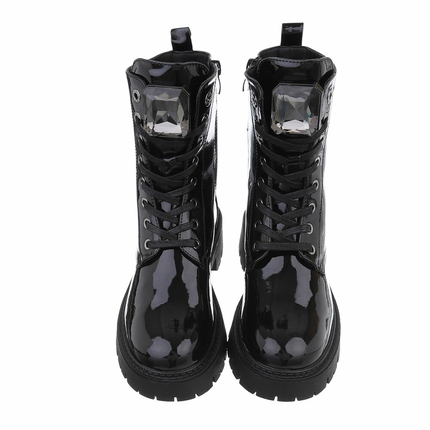 Damen Schnrstiefeletten - blackmir
