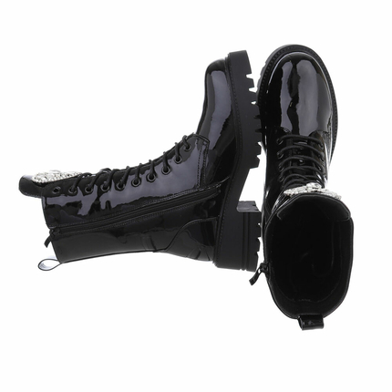 Damen Schnrstiefeletten - blackmir
