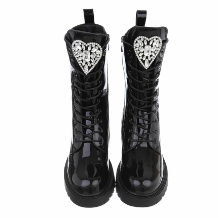 Damen Schnrstiefeletten - blackmir