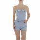 Damen Kurzer Jumpsuit von Laulia - blue