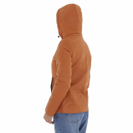 Damen bergangsjacke von Nature - orange