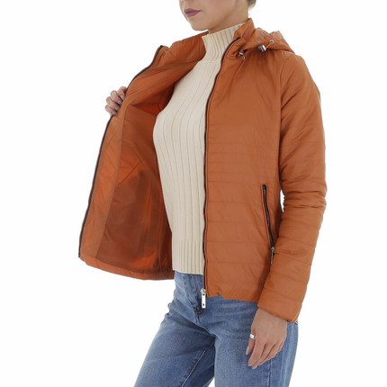 Damen bergangsjacke von Nature - orange