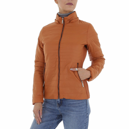 Damen bergangsjacke von Nature - orange