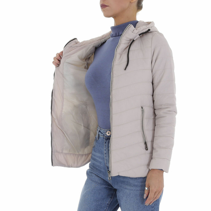 Damen bergangsjacke von Nature - lightgray