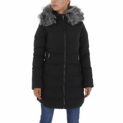 Damen Winterjacke von Nature Gr. XL/42 - black