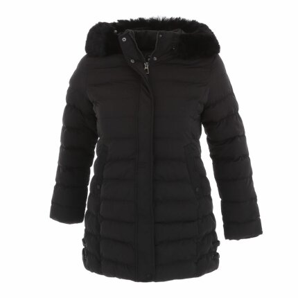 Damen Winterjacke von Nature Gr. XXL/44 - black