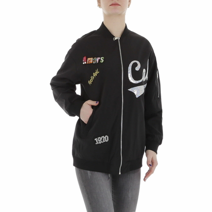 Damen bergangsjacke von Emma&Ashley - black