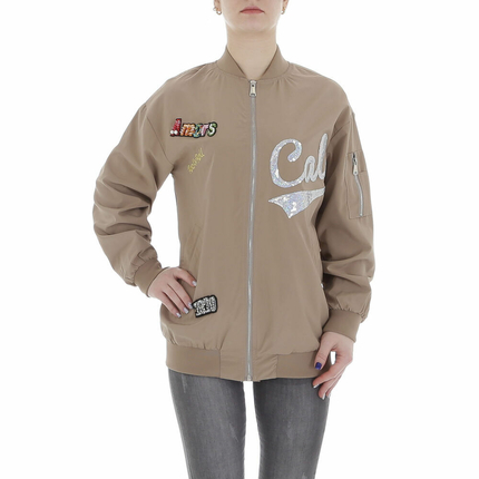 Damen bergangsjacke von Emma&Ashley Gr. M/38 - taupe
