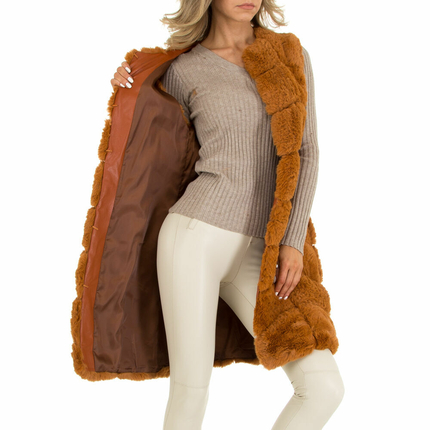 Damen bergangsjacke von GLO STORY - camel