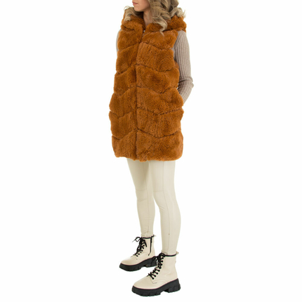 Damen bergangsjacke von GLO STORY - camel