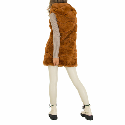 Damen bergangsjacke von GLO STORY - camel