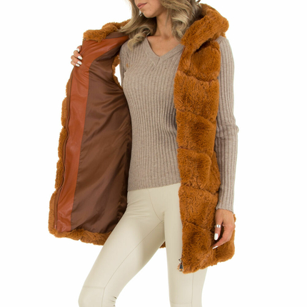 Damen bergangsjacke von GLO STORY - camel