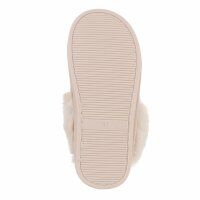 Damen Pantoletten - beige