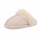 Damen Pantoletten - beige Gr. 37