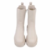 Damen Chelsea Boots - beige