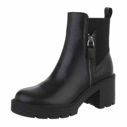 Damen High-Heel Stiefeletten - black Gr. 38