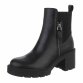 Damen High-Heel Stiefeletten - black Gr. 41