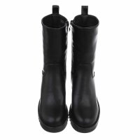 Damen High-Heel Stiefeletten - black