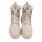 Damen Schnürstiefeletten - beige