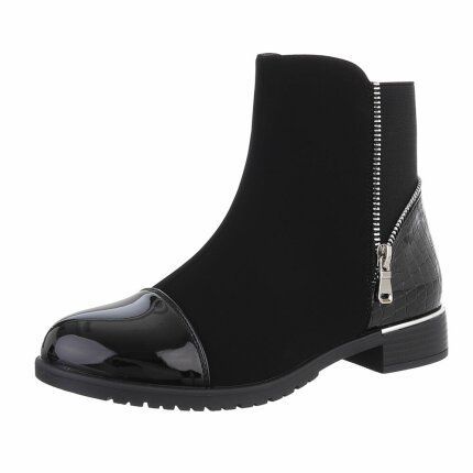 Damen Klassische Stiefeletten - black Gr. 40