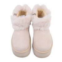Damen Winterstiefeletten - beige