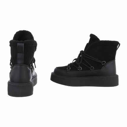 Damen Schnrstiefeletten - black