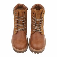 Damen Schnürstiefeletten - camel