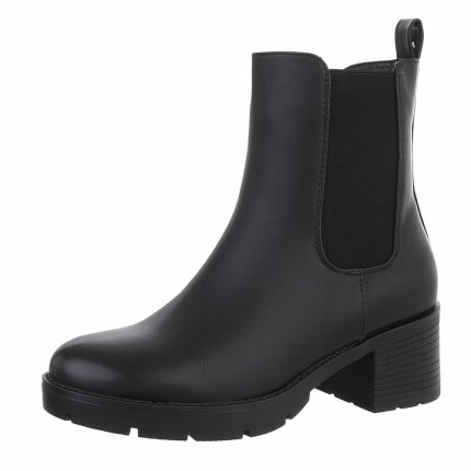 Damen Chelsea Boots - black Gr. 37
