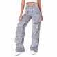 Damen High Waist Jeans von Laulia - grey