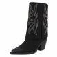 Damen Western- & Bikerboots - black Gr. 41