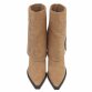 Damen Western- & Bikerboots - camel