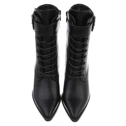 Damen Schnrstiefeletten - black