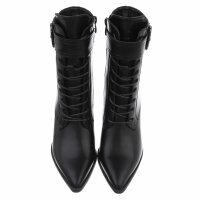 Damen Schnürstiefeletten - black