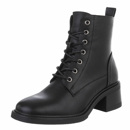 Damen Schnrstiefeletten - black Gr. 39
