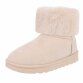 Damen Winterstiefeletten - beige Gr. 37