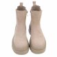 Damen Echtleder Chelsea Boots - beige