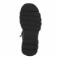 Damen Echtleder Schnürstiefeletten - black