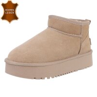 Damen Winterstiefeletten - khaki
