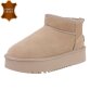Damen Winterstiefeletten - khaki Gr. 41