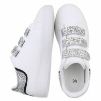Damen Low-Sneakers - silver