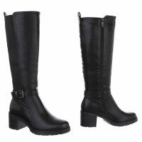 Damen High-Heel Stiefel - black
