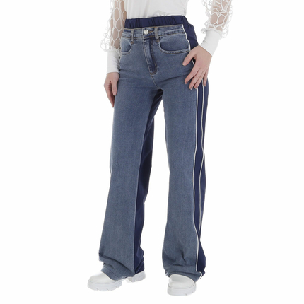 Damen Stoffhose von Laulia - blue