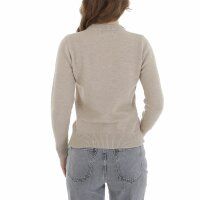 Damen Strickpullover von Emma & Ashley - beige