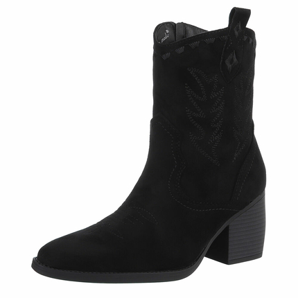 Damen Western- & Bikerboots - black Gr. 38