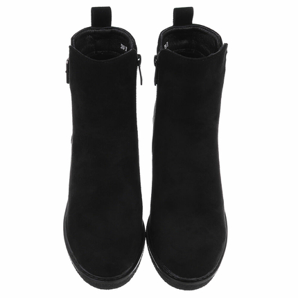 Damen Keilstiefeletten - black