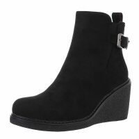 Damen Keilstiefeletten - black