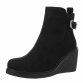 Damen Keilstiefeletten - black Gr. 40