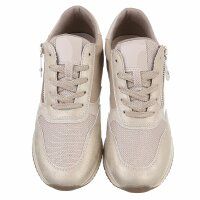 Damen Low-Sneakers - gold