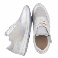 Damen Low-Sneakers - silver
