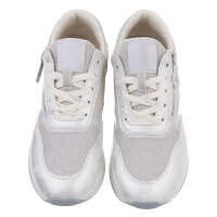 Damen Low-Sneakers - silver